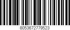 Código de barras (EAN, GTIN, SKU, ISBN): '8053672779523'