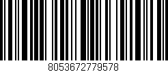 Código de barras (EAN, GTIN, SKU, ISBN): '8053672779578'