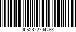 Código de barras (EAN, GTIN, SKU, ISBN): '8053672784466'