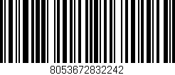 Código de barras (EAN, GTIN, SKU, ISBN): '8053672832242'