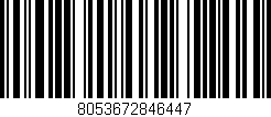 Código de barras (EAN, GTIN, SKU, ISBN): '8053672846447'