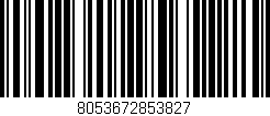 Código de barras (EAN, GTIN, SKU, ISBN): '8053672853827'