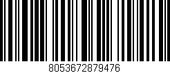 Código de barras (EAN, GTIN, SKU, ISBN): '8053672879476'