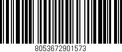 Código de barras (EAN, GTIN, SKU, ISBN): '8053672901573'