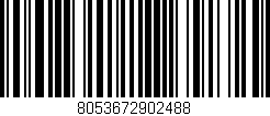 Código de barras (EAN, GTIN, SKU, ISBN): '8053672902488'