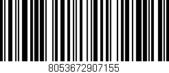 Código de barras (EAN, GTIN, SKU, ISBN): '8053672907155'