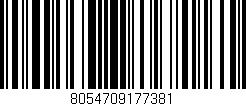 Código de barras (EAN, GTIN, SKU, ISBN): '8054709177381'