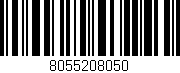Código de barras (EAN, GTIN, SKU, ISBN): '8055208050'