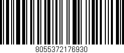 Código de barras (EAN, GTIN, SKU, ISBN): '8055372176930'
