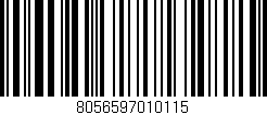 Código de barras (EAN, GTIN, SKU, ISBN): '8056597010115'