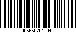 Código de barras (EAN, GTIN, SKU, ISBN): '8056597013949'