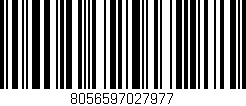 Código de barras (EAN, GTIN, SKU, ISBN): '8056597027977'