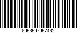 Código de barras (EAN, GTIN, SKU, ISBN): '8056597057462'