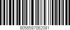 Código de barras (EAN, GTIN, SKU, ISBN): '8056597062091'