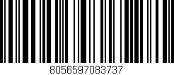 Código de barras (EAN, GTIN, SKU, ISBN): '8056597083737'