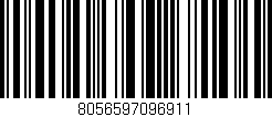 Código de barras (EAN, GTIN, SKU, ISBN): '8056597096911'