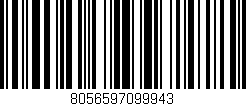 Código de barras (EAN, GTIN, SKU, ISBN): '8056597099943'