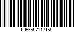 Código de barras (EAN, GTIN, SKU, ISBN): '8056597117159'