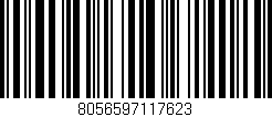 Código de barras (EAN, GTIN, SKU, ISBN): '8056597117623'