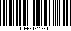 Código de barras (EAN, GTIN, SKU, ISBN): '8056597117630'