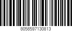 Código de barras (EAN, GTIN, SKU, ISBN): '8056597130813'