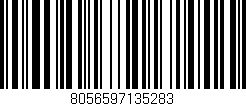Código de barras (EAN, GTIN, SKU, ISBN): '8056597135283'