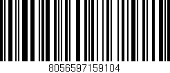 Código de barras (EAN, GTIN, SKU, ISBN): '8056597159104'