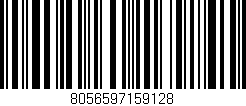 Código de barras (EAN, GTIN, SKU, ISBN): '8056597159128'