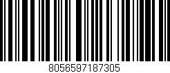 Código de barras (EAN, GTIN, SKU, ISBN): '8056597187305'