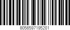 Código de barras (EAN, GTIN, SKU, ISBN): '8056597195201'