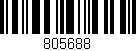 Código de barras (EAN, GTIN, SKU, ISBN): '805688'