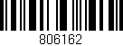 Código de barras (EAN, GTIN, SKU, ISBN): '806162'