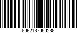 Código de barras (EAN, GTIN, SKU, ISBN): '8062167099268'