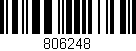 Código de barras (EAN, GTIN, SKU, ISBN): '806248'
