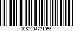 Código de barras (EAN, GTIN, SKU, ISBN): '8063984771856'