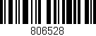 Código de barras (EAN, GTIN, SKU, ISBN): '806528'