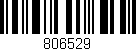 Código de barras (EAN, GTIN, SKU, ISBN): '806529'