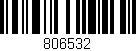Código de barras (EAN, GTIN, SKU, ISBN): '806532'