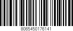 Código de barras (EAN, GTIN, SKU, ISBN): '8065450176141'