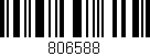 Código de barras (EAN, GTIN, SKU, ISBN): '806588'