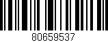 Código de barras (EAN, GTIN, SKU, ISBN): '80659537'