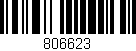 Código de barras (EAN, GTIN, SKU, ISBN): '806623'