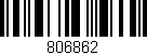 Código de barras (EAN, GTIN, SKU, ISBN): '806862'