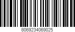 Código de barras (EAN, GTIN, SKU, ISBN): '8069234069025'