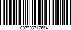 Código de barras (EAN, GTIN, SKU, ISBN): '8077367176541'
