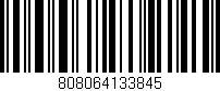 Código de barras (EAN, GTIN, SKU, ISBN): '808064133845'