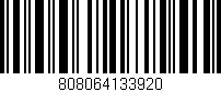 Código de barras (EAN, GTIN, SKU, ISBN): '808064133920'