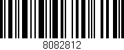 Código de barras (EAN, GTIN, SKU, ISBN): '8082812'