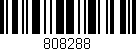 Código de barras (EAN, GTIN, SKU, ISBN): '808288'