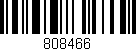 Código de barras (EAN, GTIN, SKU, ISBN): '808466'